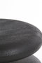 Light&living Lampvoet Ø25x9 cm EBOLI hout mat zwart