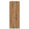 Schoenenkast 60x35x92 cm bewerkt hout artisanaal eikenkleur