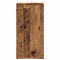 Schoenenkasten 2 st 32x35x70 cm bewerkt hout oud houtkleurig