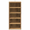 Schoenenkast 32x35x70 cm bewerkt hout artisanaal eikenkleur