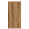 Schoenenkasten 2 st 32x35x70 cm bewerkt hout artisanaal eiken