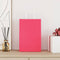 Papieren kraftzakken 250 st met hengsels 21x11x31 cm roze