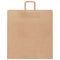Papieren kraftzakken 250 st met hengsels 45x17x48 cm bruin