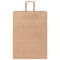 Papieren kraftzakken 250 st met hengsels 32x17x44 cm bruin