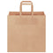 Papieren kraftzakken 250 st met hengsels 26x17x25 cm bruin