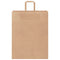 Papieren kraftzakken 250 st met hengsels 32x12x42 cm bruin