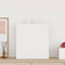 Papieren kraftzakken 50 st met hengsels 45x17x48 cm wit