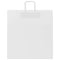 Papieren kraftzakken 50 st met hengsels 45x17x48 cm wit