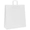 Papieren kraftzakken 250 st met hengsels 45x17x48 cm wit