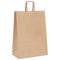 Papieren kraftzakken 50 st met hengsels 32x17x44 cm bruin