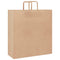 Papieren kraftzakken 50 st met hengsels 45x17x48 cm bruin