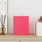 Papieren kraftzakken 250 st met hengsels 18x8x22 cm roze