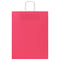 Papieren kraftzakken 250 st met hengsels 32x12x42 cm roze