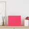 Papieren kraftzakken 50 st met hengsels 32x22x24 cm roze