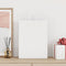 Papieren kraftzakken 50 st met hengsels 32x12x42 cm wit