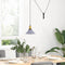 Hanglamp in hoogte verstelbaar E27 22 cm metaal glanzend grijs