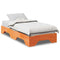 Bedframe zonder matras stapelbaar wasbruin 90x200 cm hout