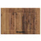 Keukenwandkast Lucca bewerkt hout oud houtkleurig