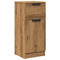 Dressoir 30x30x70 cm bewerkt hout artisanaal eikenkleur