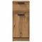 Dressoir 30x30x70 cm bewerkt hout artisanaal eikenkleur