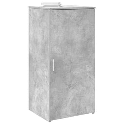 Opbergkast 50x45x103,5 cm bewerkt hout betongrijs