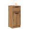 Dressoirs 2 st 30x30x70 cm bewerkt hout artisanaal eikenkleur
