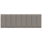 Hoofdbordkussen 120 cm stof taupe