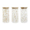 Tin DKD Home Decor Groen Roze Mosterd Natuurlijk Siliconen Bamboe Borosilicaatglas Shabby Chic 1,...