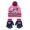 Muts en Wanten Minnie Mouse Roze (Één maat)