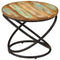 Salontafel 50x40 cm massief gerecycled hout en staal