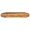 Tafelblad ovaal 110x50x3,8 cm massief ruw mangohout