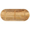 Tafelblad ovaal 110x50x3,8 cm massief ruw mangohout