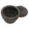 Tibor Home ESPRIT Donker grijs Paulownia hout 20 x 20 x 20 cm