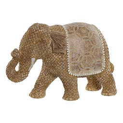 Decoratieve figuren Home ESPRIT Natuurlijk Olifant 32 x 12 x 21 cm