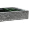Doos-Juwelenkistje Home ESPRIT Groen Zilverkleurig Hout Aluminium 25 x 15 x 5 cm