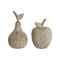 Decoratieve figuren Home ESPRIT Wit Fruit 12 x 12 x 23 cm (2 Stuks)