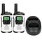 Alecto FR-175 Walkie talkie 7 km - Inclusief dual charger pod - Zaklamp - Wit / Zwart