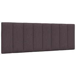 Hoofdbordkussen 140 cm stof donkerbruin