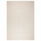 Vloerkleed ZIZUR room binnen en buiten 200x290 cm jute look