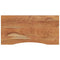 Bureaublad rechthoekig 110x60x2,5 cm massief acaciahout