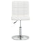 Eetkamerstoelen 4 st kunstleer wit