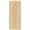 Boekenkast 60x30x71,5 cm bewerkt hout sonoma eikenkleurig