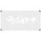 Doorzichtig zeildoek met zeilringen 1x2 m PVC