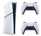 Spelcomputer Sony PlayStation 5 Digital Edition 1 TB Wifi + draadloze controller DualSense Zwart,...