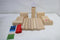 Bex Sport Original Kubb Rode Koning - Rubberhout