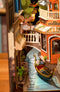 Robotime Book Nook Romantic Venice DIY Modelbouw Knutselen