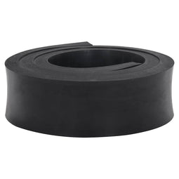 Rubberen rand voor sneeuwploeg 200x8x2 cm zwart