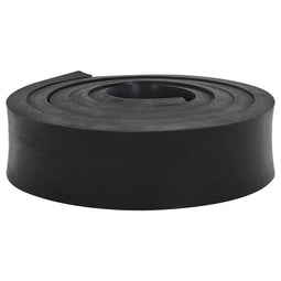 Rubberen rand voor sneeuwploeg 300x10x2 cm zwart