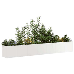 Plantenbak 280x40x40 cm roestvrij staal