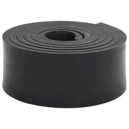 Rubberen rand voor sneeuwploeg 300x8x1 cm zwart